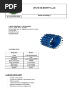 JOINT DE DEMONTAGE