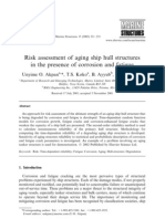 Risk Assessment of Aging Ship Hull Structures - Fatigue