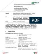 I.N-485-INFORME ADICIONAL DE OBRA Nº 03-ANTABAMBA