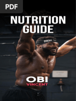 Obi Vincent Nutrition Guide