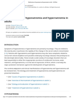 28- Manifestations of hyponatremia and hypernatremia in adults - UpToDate