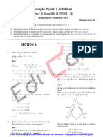 10th Maths St Term 2 Solved Paper 1