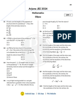 Ellipse _ DPP 01 _ Arjuna JEE 2025