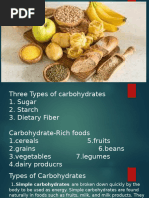 Carbohydrates and Cereals 2