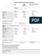 Travel Reservation September 01 for MR ABDELKADER EZZEGHEL