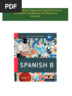 Instant download Oxford IB Diploma Programme Spanish B Course Companion 2nd Revised ed. Edition Ana Valbuena pdf all chapter