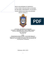 Trabajo Escrito - Modernizacion Policial y Gestion Publica