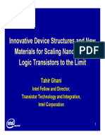 New Materials for Scaling Nano CMOS Logic Transistors 1733365509