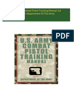 Full Download U S Army Combat Pistol Training Manual 1st Edition Department Of The Army PDF DOCX