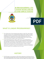 Linear Programmng