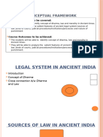 Law,Legal System and Administration of Justice in Ancient India