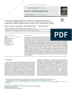 A Concrete Damage Plasticity Model for Predicting the Effects of Compressive High-strength Concrete Under Static and Dynamic Loads