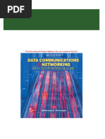 Data Communications and Networking with TCP/IP Protocol Suite 6th Edition Behrouz A. Forouzan - eBook PDF 2024 Scribd Download