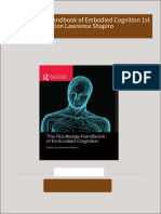 Full download The Routledge Handbook of Embodied Cognition 1st Edition Lawrence Shapiro pdf docx