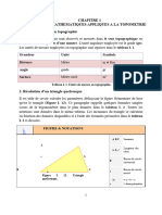 CHAP 1 ET CHAP 2  COURS topometrie DQP