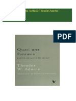 Download ebooks file Quasi Una Fantasia Theodor Adorno all chapters