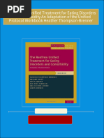 Get The Renfrew Unified Treatment for Eating Disorders and Comorbidity An Adaptation of the Unified Protocol Workbook Heather Thompson-Brenner free all chapters