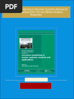 Full Download Corrosion Monitoring in Nuclear Systems Research and Applications EFC 56 1st Edition Anders Molander PDF DOCX