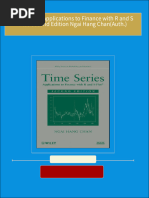 Instant download Time Series Applications to Finance with R and S Plus Second Edition Ngai Hang Chan(Auth.) pdf all chapter