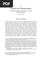 [9780198864066 - Metamorphic Readings] Gender and Transformation