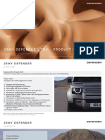 25MY Defender Product Brief