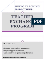 Teacher Exchange Program