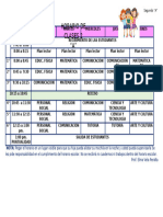 HORARIO 2 A - 2024