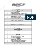 SENARAI NAMA PEMENANG PERTANDINGAN