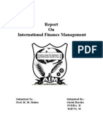 International Finance Management