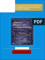 Biotechnology for Fuels and Chemicals The Twenty Ninth Symposium ABAB Symposium 1st Edition Jonathan R. Mielenz all chapter instant download