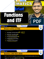 Function and Itf Jee Brief