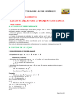 3e- Maths-08 Equation et inéquation dans IR