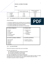 La Présentation de La Lettre Documentation