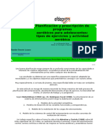 Planificación y prescripción de programas aeróbicos para adolescentes.-1