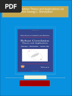 Download full Robust Correlation Theory and Applications 1st Edition Georgy L. Shevlyakov ebook all chapters