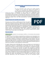 Principios y procesos fundamentales, contextualización histórica de la psicología