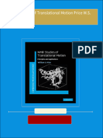 NMR Studies of Translational Motion Price W.S. all chapter instant download