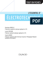 9782100784585 Electrotechnique Licence 1 Et 2 l Essentiel en Fiches Sommaire