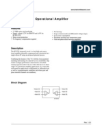 RC4558 - Dual High-Gain Operational Amplifier