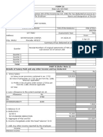 Form 16 TDS Certificate 2025