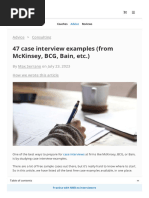 47 case interview examples (from McKinsey, BCG, Bain, etc.) - IGotAnOffer