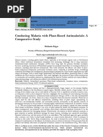 Combating Malaria with Plant-Based Antimalarials: A  Comparative Study (www.kiu.ac.ug)