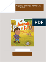 Animals in Fall Preparing for Winter Martha E. H. Rustad 2024 Scribd Download