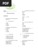 final exam A2.1