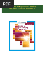 Instant download Guide to Networking Essentials (MindTap Course List) 8th Edition Greg Tomsho pdf all chapter