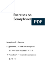 Semaphore Exercises