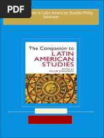 Download The Companion to Latin American Studies Philip Swanson ebook All Chapters PDF