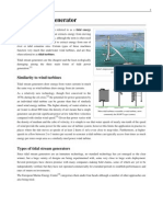 Tidal Stream Generator: Similarity To Wind Turbines