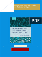 Get Principles of International Economic Law 1st Edition Matthias Herdegen PDF ebook with Full Chapters Now