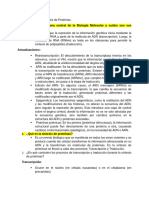 Cuestionario sobre síntesis de proteínas. (1)